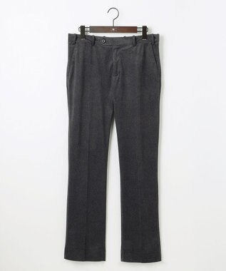 JOSEPH ABBOUD 【軽量/ストレッチ/スウェードタッチ】トリコットコーデュロイ パンツ グレー系