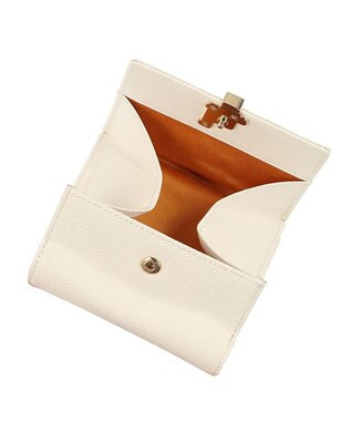 LANVIN en Bleu エルヴィー 内BOX財布 アイボリー