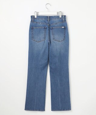 ANY SIS L センタープレスセミフレア デニム インディゴ