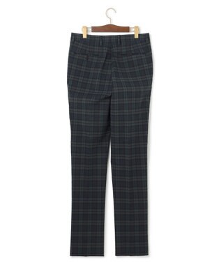 J.PRESS MEN クールマックスサッカー ステムテーパードパンツ ネイビー系3