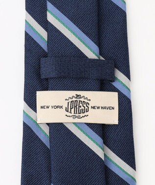 J.PRESS MEN 【STRUCTURE MIX COLLECTION】レジメンタル ネクタイ ネイビー系1