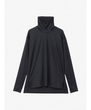 HELLY HANSEN 【UVカット・耐海水・耐塩素】ロングスリーブシャルムラッシュガードハイネック ブラック