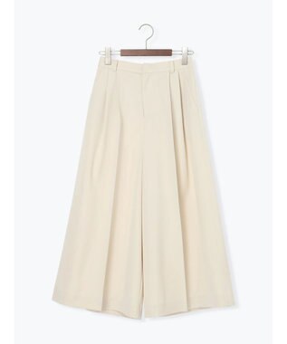 Te chichi フレアガウチョパンツ オフホワイト