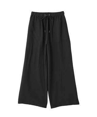AMERICAN HOLIC 【マルチ機能】ベイカーリラックスパンツ Black