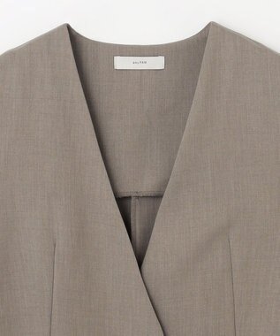 ANY 【洗濯機可能/セットアップ対応】イージケアスタイルアップジレ ライトモカ