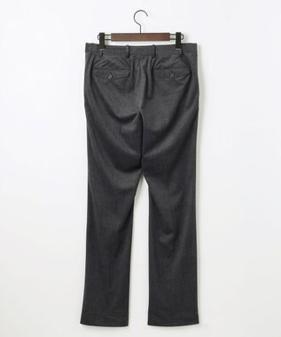 JOSEPH ABBOUD 【軽量/ストレッチ/スウェードタッチ】トリコットコーデュロイ パンツ グレー系