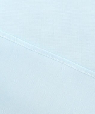 GOTAIRIKU 【形態安定】PREMIUMPLEATS_スモールワイドカラー 通年ドレスシャツ サックスブルー系