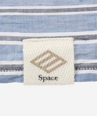 JOSEPH ABBOUD MOUNTAIN 【SPACE】OGビッグボーダー シャツ サックスブルー系2