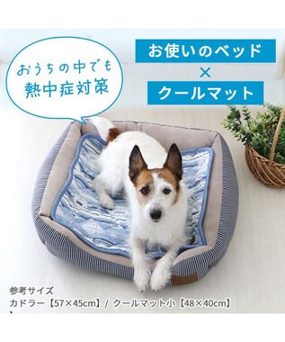 PET PARADISE ミニオン ふきだし柄 柔らか クールマット (48×40cm) マルチカラー