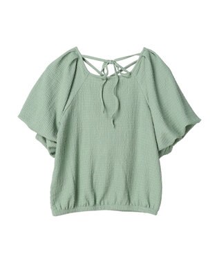 earth music&ecology バルーンスリーブプルオーバー Mint