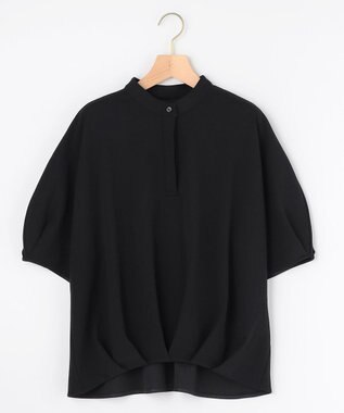 組曲 S 【接触冷感・WEB限定】ジョーゼットジャージードルマンスリーブ ブラウス