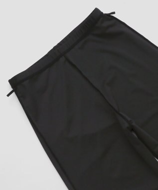 San-ai Resort（三愛水着楽園） 【再入荷】WEB限定商品　ポケット付きハーフジップラッシュパーカー＋リブタンキニ水着+レギンス5点セット【Beach Queen（ビーチクイーン）】 ライトグレー