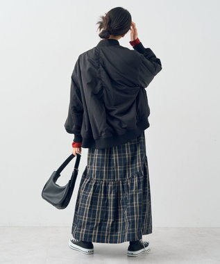 earth music&ecology リバーシブルMA-1 ブラック