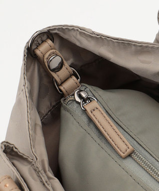 Y'SACCS 【Y’SACCS vous et】ドットジャカード マルチウェイトート Mサイズ グレージュ