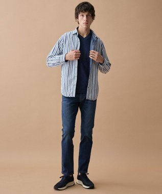 JOSEPH ABBOUD 【サスティナブル/JAPANファブリック】オゾンハイパワー デニム ネイビー系