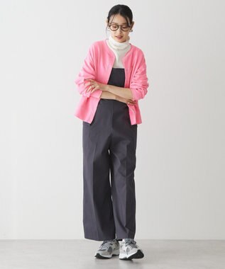 AMERICAN HOLIC ネオンカラーピグメント裏毛カーディガン Pink