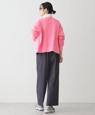 AMERICAN HOLIC ネオンカラーピグメント裏毛カーディガン Pink