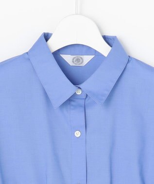 J.PRESS LADIES S 【WEB限定カラーあり】SOFT TC ストレッチ シャツ ブラウス 【WEB限定】ブルー系