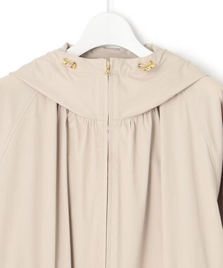 23区 ナイロン2WAYストレッチ フーデットアウター ベージュ系