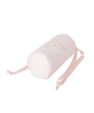 Maison de FLEUR 【保冷機能付き】サテン巾着ボトルケース Pink