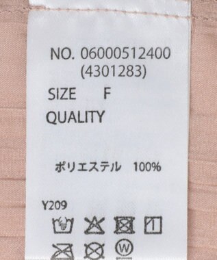 Green Parks ・ＳＵＧＡＲ　ＳＰＯＯＮ　ワッシャーキリカエブラウス Pink