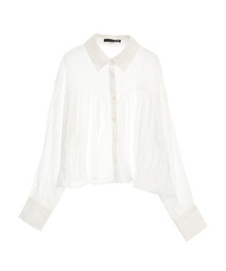 Green Parks ・ＳＵＧＡＲ　ＳＰＯＯＮ　ワッシャーキリカエブラウス Pink