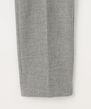 J.PRESS LADIES 【洗える】チェルビック テーパード パンツ ライトグレー系