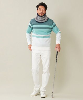 23区GOLF 【UNISEX】ネックウォーマー ライトグレー系