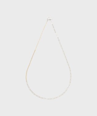 GRACE CONTINENTAL バイカラーロングネックレス マルチ