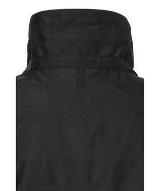 DAKS シグネチャーチェック ジャカードサファリブルゾン ブラック