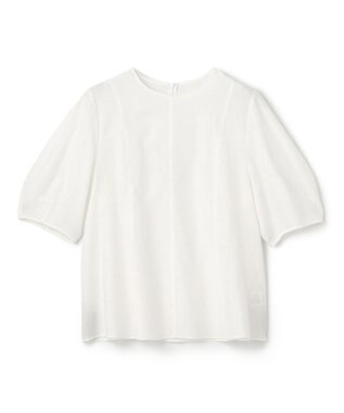 UNFILO リネンレーヨン フォルムブラウス オフ