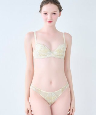 BRADELIS New York 【BRADELIS New York】　ジャスミンスタイルタンガ23A1 クリームイエロー