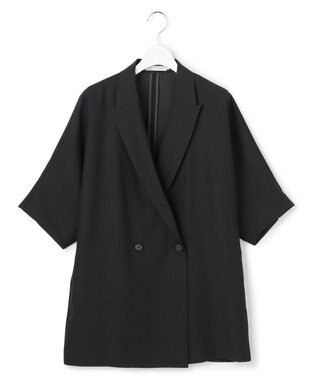 ICB 【先行予約】 FluidBackSatin ハーフスリーブジャケット