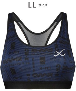 CW-X 【WOMEN】 CW-X スポーツブラ【高校生対応】 ノンワイヤー スポーツゆれケアブラ 成長期のバストのユレ・ズレをおさえる 吸汗速乾・抗菌防臭性(本体) 部活 トレーニング ジョギング ガールズ HTY024 /ワコール ブルー