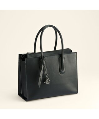 ACE BAGS & LUGGAGE W&.Day/Night スムーク ハンドバッグ B5サイズ 19191 ダブルアンドデイナイト ブラック