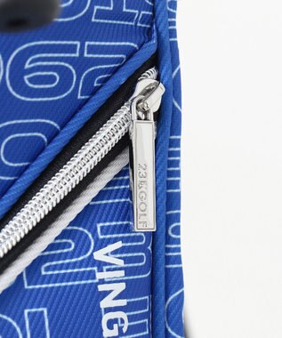 23区GOLF 【UNISEX】オリジナル変形ロゴ セルフスタンド スカイブルー系5