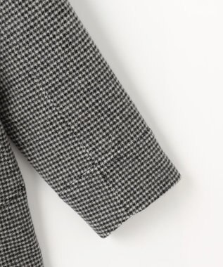 J.PRESS LADIES S チェックビーバー Pコート ブラックチェック系