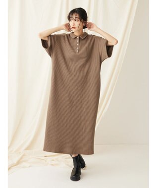 CRAFT STANDARD BOUTIQUE ワッフルワンピース Mocha