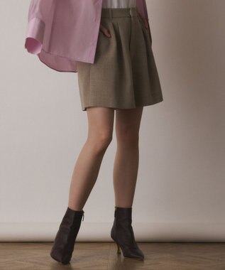 GRACE CONTINENTAL リネンライクショートパンツ