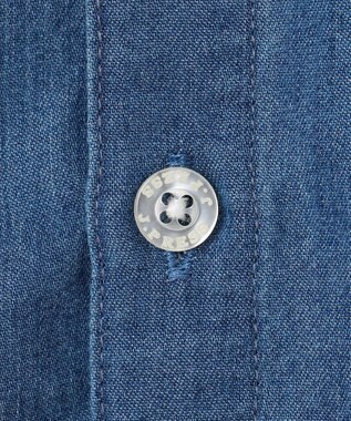 J.PRESS KIDS 【100-130cm】4.5オンス TC デニム 半袖シャツ ネイビー系