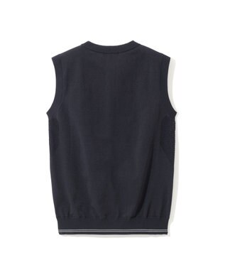 ZERO HALLIBURTON ソロテックス ニットベスト 82844 W4S9b レディースゴルフ ネイビー杢