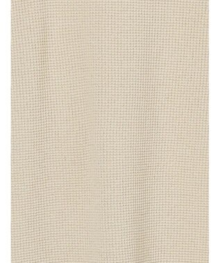 Te chichi チャーム付きワッフルニットプルオーバー ベージュ