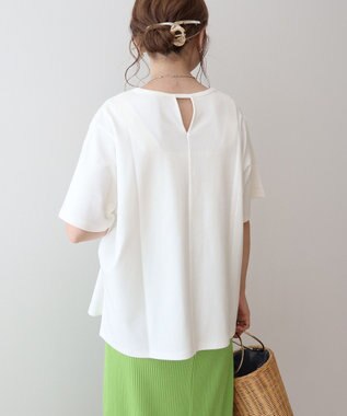 AMERICAN HOLIC バックスリットＴシャツ Off White