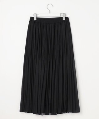 ANY SIS シャイニープリーツ スカート ブラック