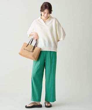 ANY L 7daysデイリーリラックスパンツ グリーン