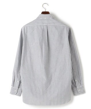 J.PRESS MEN 【WEB・一部店舗限定】オックスフォード ストライプシャツ/B.D. グレー系1