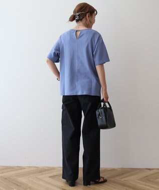 AMERICAN HOLIC バックスリットＴシャツ Grayish Blue