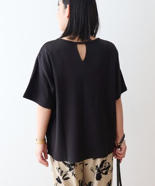 AMERICAN HOLIC バックスリットＴシャツ Black
