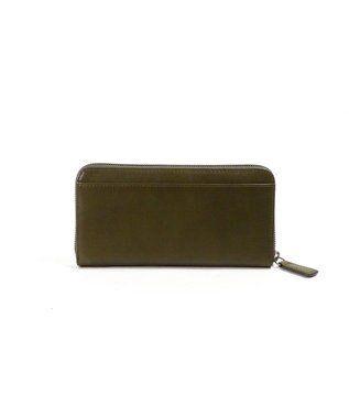 PELLE BORSA ハニカムラウンド長財布 Bark Goods バークグッズ 4832 カーキ
