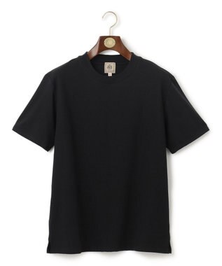 J.PRESS MEN ヴァーティカルケーブルTシャツ ブラック系